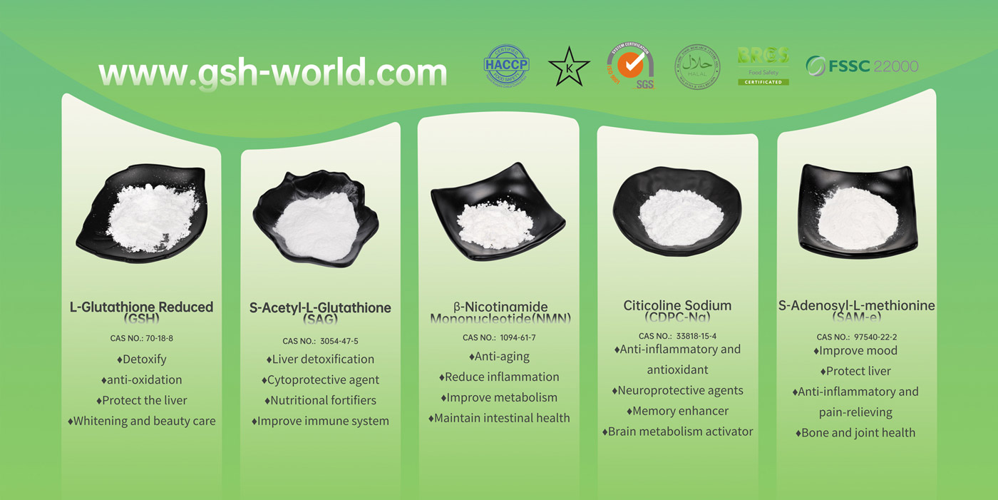 Glutathione manufacturers API Pharmaceutical Intermediates Cosmetic Raw Materials, Manufacturers, Factory, Suppliers